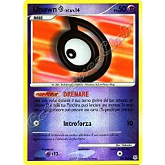 068 / 130 Unown D LIV.14 non comune foil reverse (IT) -NEAR MINT-