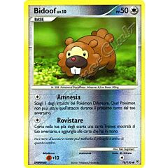 070 / 130 Bidoof LIV.10 comune foil reverse (IT) -NEAR MINT-