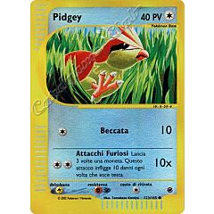 123 / 165 Pidgey comune foil reverse (IT) -NEAR MINT-
