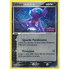 031 / 110 Sableye rara foil speciale (IT) -NEAR MINT-