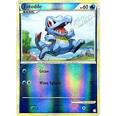 086 / 123 Totodile comune foil reverse (EN) -NEAR MINT-