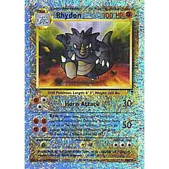 035 / 110 Rhydon rara foil reverse (EN) -NEAR MINT-