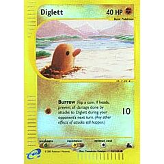 050 / 144 Diglett comune foil reverse (EN) -NEAR MINT-