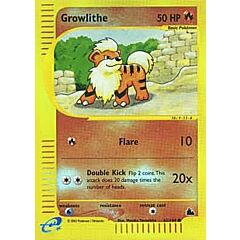 062 / 144 Growlithe comune foil reverse (EN) -NEAR MINT-