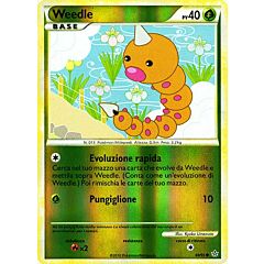 69 / 95 Weedle comune foil reverse (IT) -NEAR MINT-