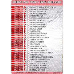 DP09-IT10 Yusei 2 Lista delle Carte comune (IT) -NEAR MINT-