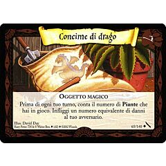 065/140 Concime di Drago non comune (IT)