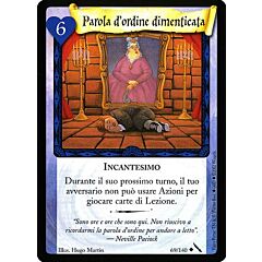 069/140 Parola d'Ordine Dimenticata non comune (IT)