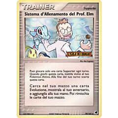 079 / 101 Sistema d'Allenamento del Prof. Elm non comune foil speciale (IT) -NEAR MINT-