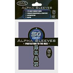 Proteggi carte standard pacchetto da 50 bustine Plain Colour Alpha Purple
