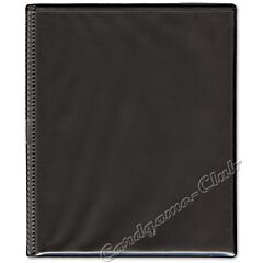 Portfolio 4 tasche 4 pagine nero