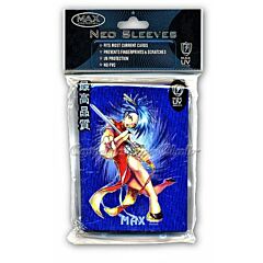 Proteggi carte standard pacchetto da 50 bustine Kung Fu Girl-Blue