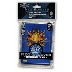 Proteggi carte standard pacchetto da 50 bustine Skull Blue-Yellow Wave