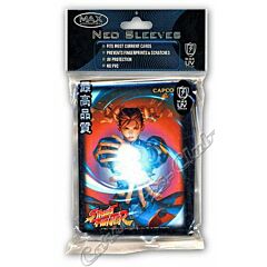 Proteggi carte standard pacchetto da 50 bustine Streetfighter Chunli