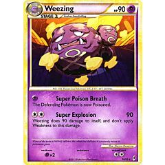 38 / 95 Weezing rara (EN) -NEAR MINT-