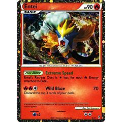 SL3 Entei rara prime foil (EN) -NEAR MINT-