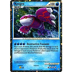 SL6 Kyogre rara prime foil (EN) -NEAR MINT-