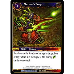 WORLDBREAKER 038 / 270 Nature's Fury rara (EN) -NEAR MINT-