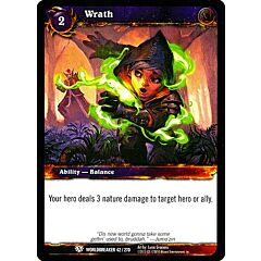 WORLDBREAKER 042 / 270 Wrath comune (EN) -NEAR MINT-
