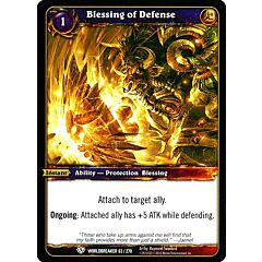 WORLDBREAKER 063 / 270 Blessing of Defense comune (EN) -NEAR MINT-