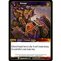 WORLDBREAKER 089 / 270 Gouge comune (EN) -NEAR MINT-