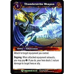 WORLDBREAKER 102 / 270 Thunderstrike Weapon non comune (EN) -NEAR MINT-