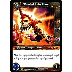 WORLDBREAKER 249 / 270 Wand of Ruby Claret comune (EN) -NEAR MINT-