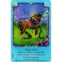 Fate della Luna S42/55 Twig e Deru extra rara foil (IT) -NEAR MINT-