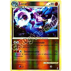14 / 95 Lucario rara foil reverse (IT) -NEAR MINT-