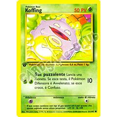 051 / 102 Koffing comune 1a edizione (IT) -NEAR MINT-