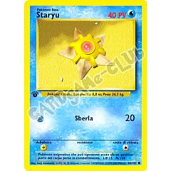 065 / 102 Staryu comune 1a edizione (IT) -NEAR MINT-