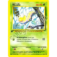 069 / 102 Weedle comune 1a edizione (IT) -NEAR MINT-