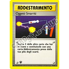 074 / 102 Oggetti Smarriti rara 1a edizione (IT) -NEAR MINT-