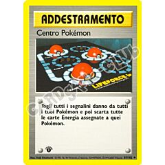 085 / 102 Centro Pokemon non comune 1a edizione (IT) -NEAR MINT-