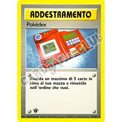 087 / 102 Poke'dex non comune 1a edizione (IT) -NEAR MINT-