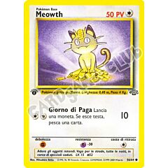 56 / 64 Meowth comune 1a edizione (IT) -NEAR MINT-