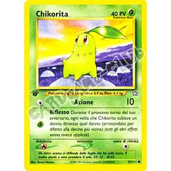 053 / 111 Chikorita Lv. 12 comune 1a edizione (IT) -NEAR MINT-