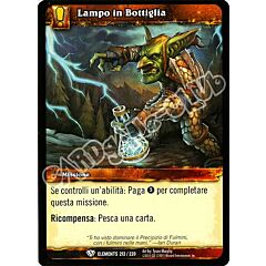 ELEMENTS 213 / 220 Lampo in Bottiglia comune (IT) -NEAR MINT-