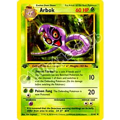 31 / 62 Arbok non comune 1st edition (EN) -NEAR MINT-