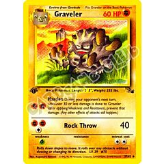 37 / 62 Graveler non comune 1st edition (EN) -NEAR MINT-