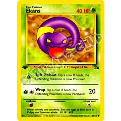 46 / 62 Ekans comune 1st edition (EN) -NEAR MINT-