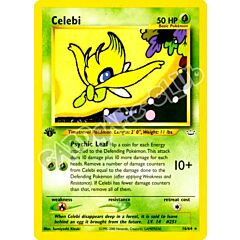16 / 66 Celebi  Lv. 14 rara 1st edition (EN) -NEAR MINT-