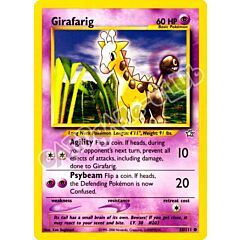 058 / 111 Girafarig comune unlimited (EN) -NEAR MINT-