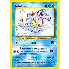 080 / 111 Totodile Lv. 13 comune unlimited (EN) -NEAR MINT-