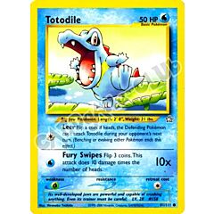 081 / 111 Totodile Lv. 20 comune unlimited (EN) -NEAR MINT-