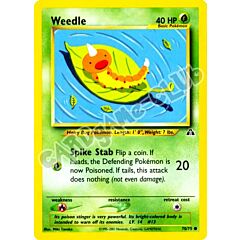 70 / 75 Weedle comune unlimited (EN) -NEAR MINT-