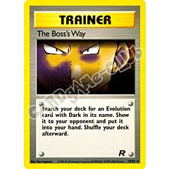 73 / 82 The Boss's Way non comune unlimited (EN) -NEAR MINT-