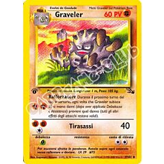 37 / 62 Graveler non comune 1a edizione (IT) -NEAR MINT-