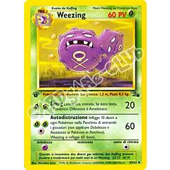 45 / 62 Weezing non comune 1a edizione (IT) -NEAR MINT-