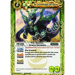 073 / 132 Fon-Daxion, Drago Terrestre Verde (IT) -NEAR MINT-